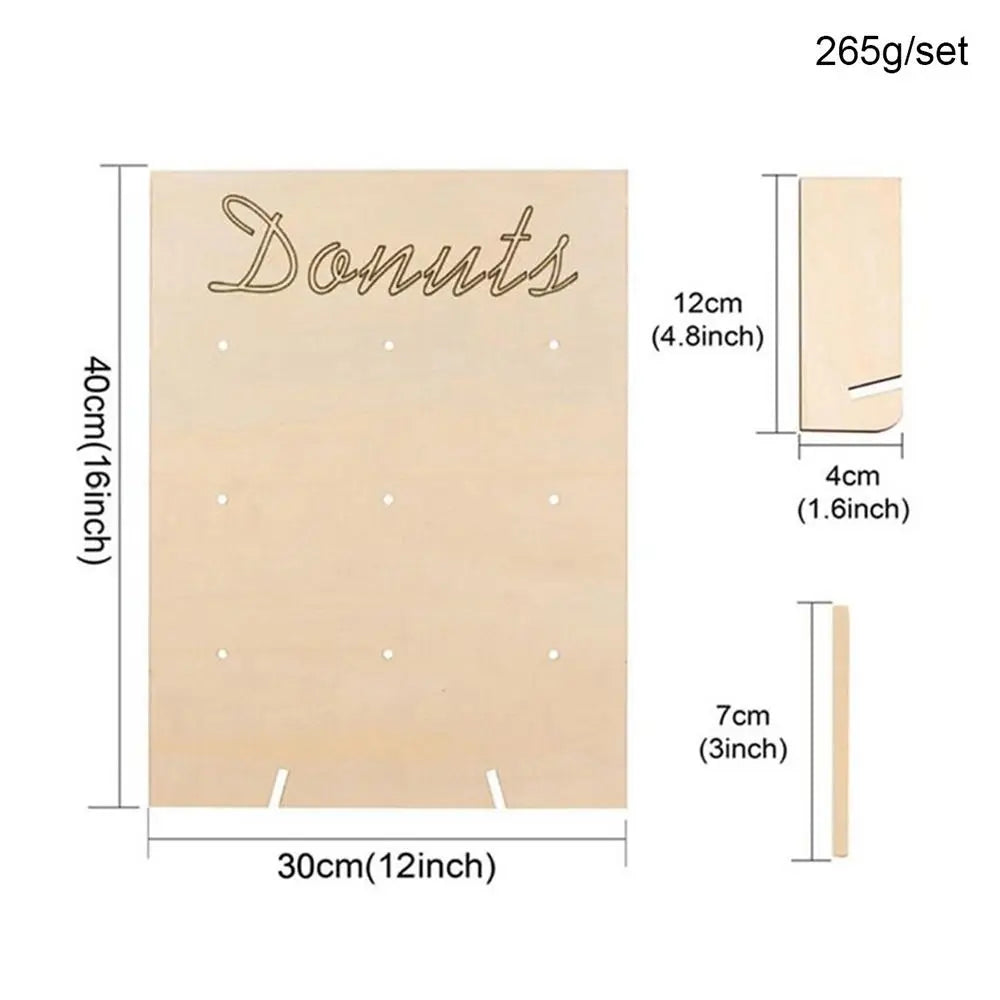 Home Dessert Ornaments Display Wooden Board/Rack