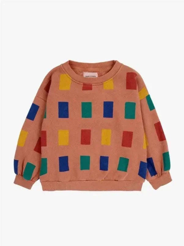 Kids Long-sleeved Round Neck Printed Sweatshirts