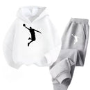 Kids’ Long-Sleeve Casual Winter Tracksuits with Sporty Design childrensterritory