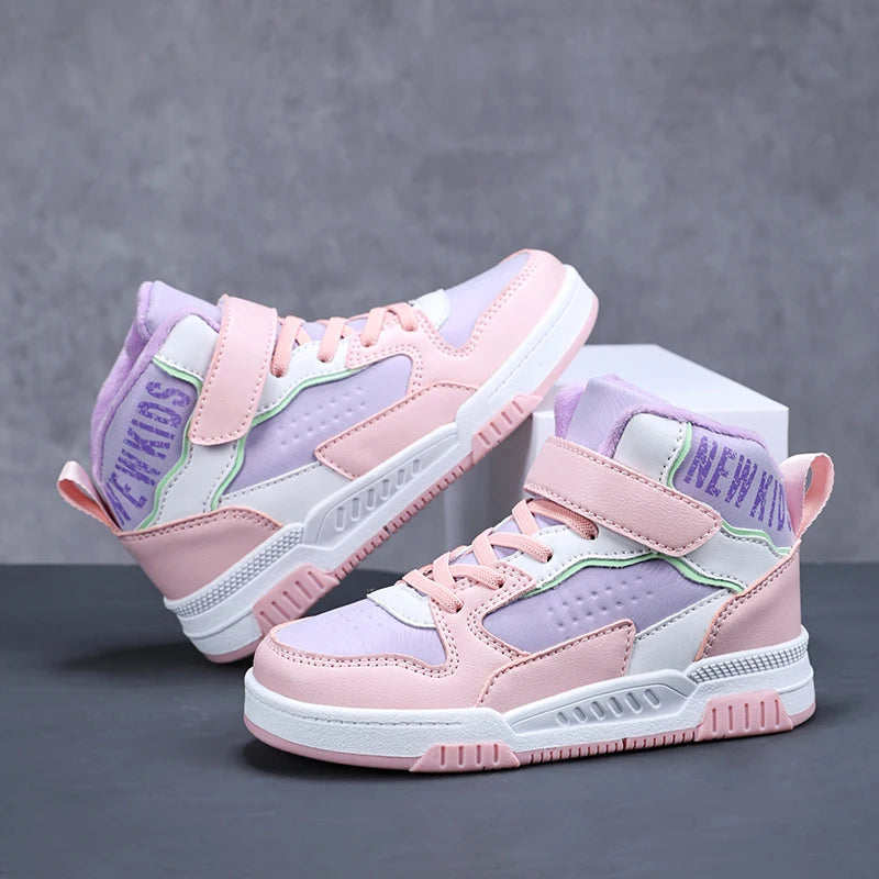Boys High Top Casual Sports Basketball Sneakers childrensterritory
