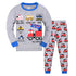 Kids Boys Cartoon Print Long Sleeve Pajamas Set childrensterritory