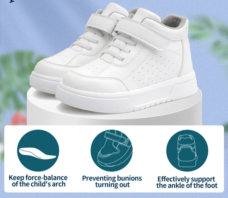 Kids High Back Ankle Support Sporty Sneakers childrensterritory