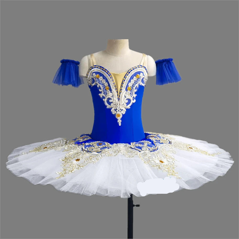 Young Girls Professional Princess Swan Lake Ballerina Costume
