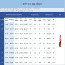 Boys Printed 2 Piece Blazer Pants Set For Party childrensterritory