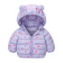 Baby Kids Cartoon Design Puffer Winter Jacket childrensterritory