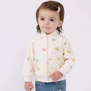 Kids Lovely Print Polar Fleece Winter Coats childrensterritory