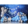 Photographic Background for Baby's 1st Birthday or Baby Shower childrensterritory