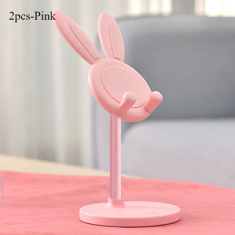 Cartoon Rabbit Design Mobile Phone Stand