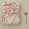 Floral Print Muslin Cotton Winter Ins Baby Blankets childrensterritory