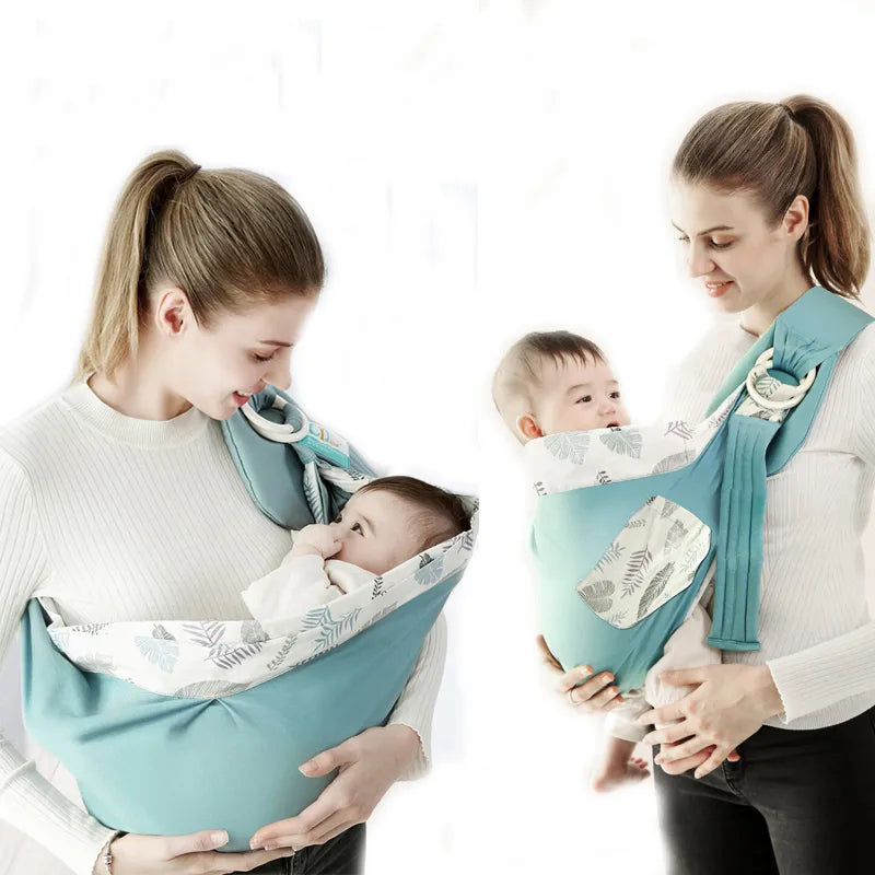Comfortable Dual-Use Baby Wrap Carriers Up To 130 Lbs childrensterritory
