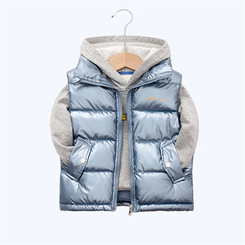 Warm Thick Cotton Waistcoat for Kids childrensterritory