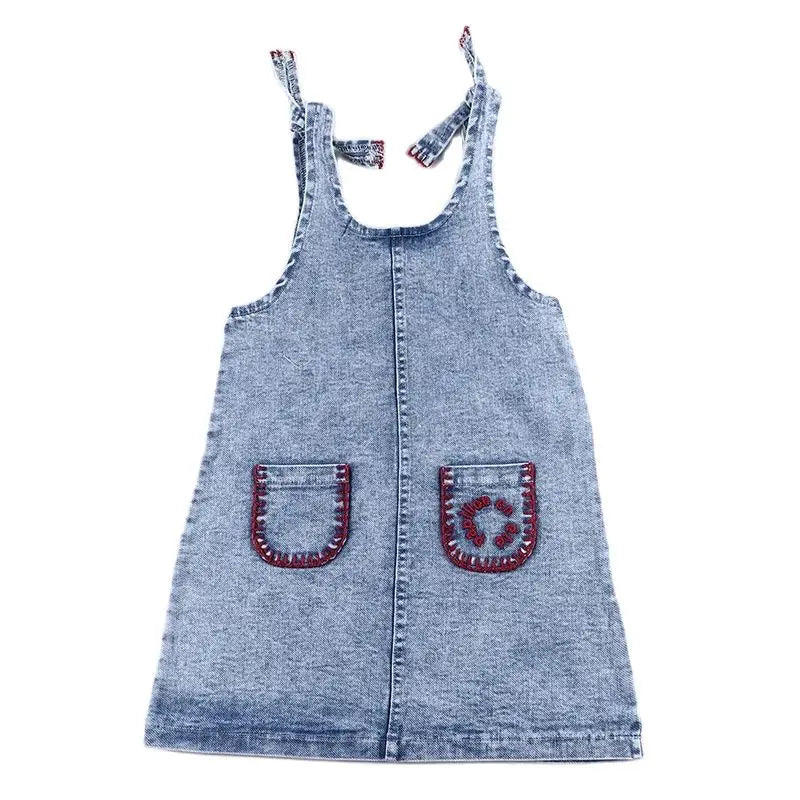 Baby/Kids Summer Denim Clothing Sets with Pockets childrensterritory