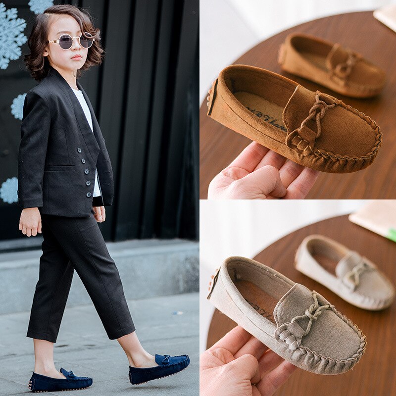 Classical All-match Flat Loafers for Kids Boys Girls childrensterritory