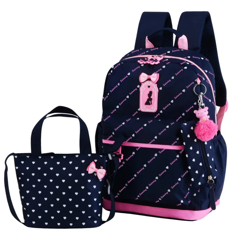 3pcs/set Lovely Print Fashion Backpacks for Children childrensterritory