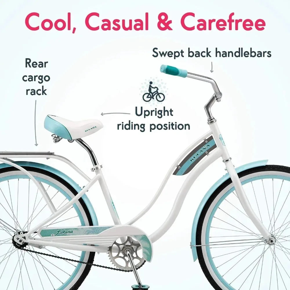 Step-Through or Step-Over Frames Adult Beach Cruiser Bike childrensterritory