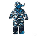 -30 One-piece Waterproof Toddler Ski Suit with Wool Clip childrensterritory