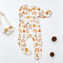 Newborn Nordic Pattern Bamboo Cotton Romper childrensterritory