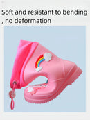 Cartoon Unicorn Design Buckle Non-slip Rain Shoes for Kids childrensterritory