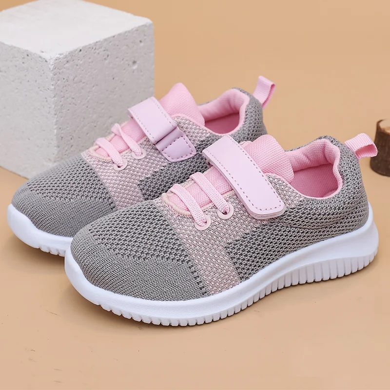 Girls’ Solid-Color Soft-Sole Comfortable Shoes childrensterritory