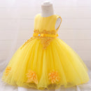 Beaded Sequined First Birthday Party Dresses for Baby Girls childrensterritory