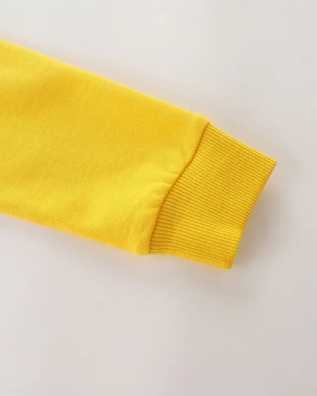 Little Boys Cartoon Print Casual Cotton Sweatshirt