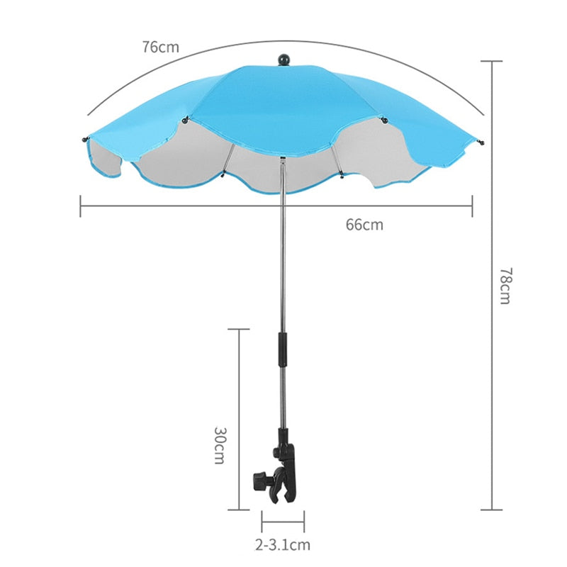 Infant Waterproof and Foldable Umbrella Stroller Cover childrensterritory