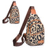 Leopard Print Casual Travel Shoulder Bags For Teenager childrensterritory