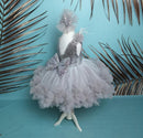 Handmade Girls Party Dress with Detachable Train childrensterritory