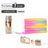 Colorful 1Pair Elastic Lace Shoelaces with Diamond Buckle childrensterritory