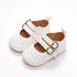 Soft Soled Retro Style Anti-Slip Baby Girl Flat Shoes childrensterritory