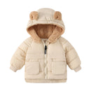 Kids’ Long-Sleeve Stylish Puffer Winter Jacket childrensterritory