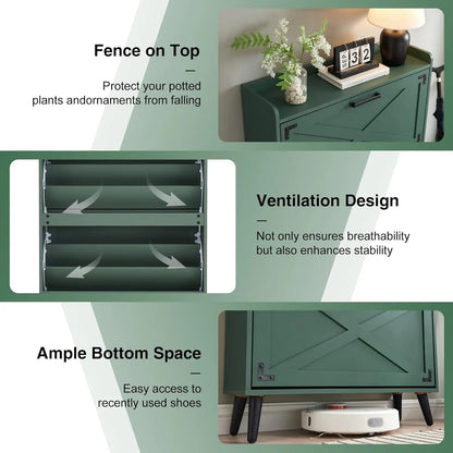 48"x16" Modern Small Computer Desk with Storage Shelves