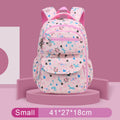 Colorful Print Waterproof Kids Girls Large School Bags childrensterritory
