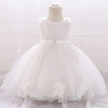 Beaded Sequined First Birthday Party Dresses for Baby Girls childrensterritory