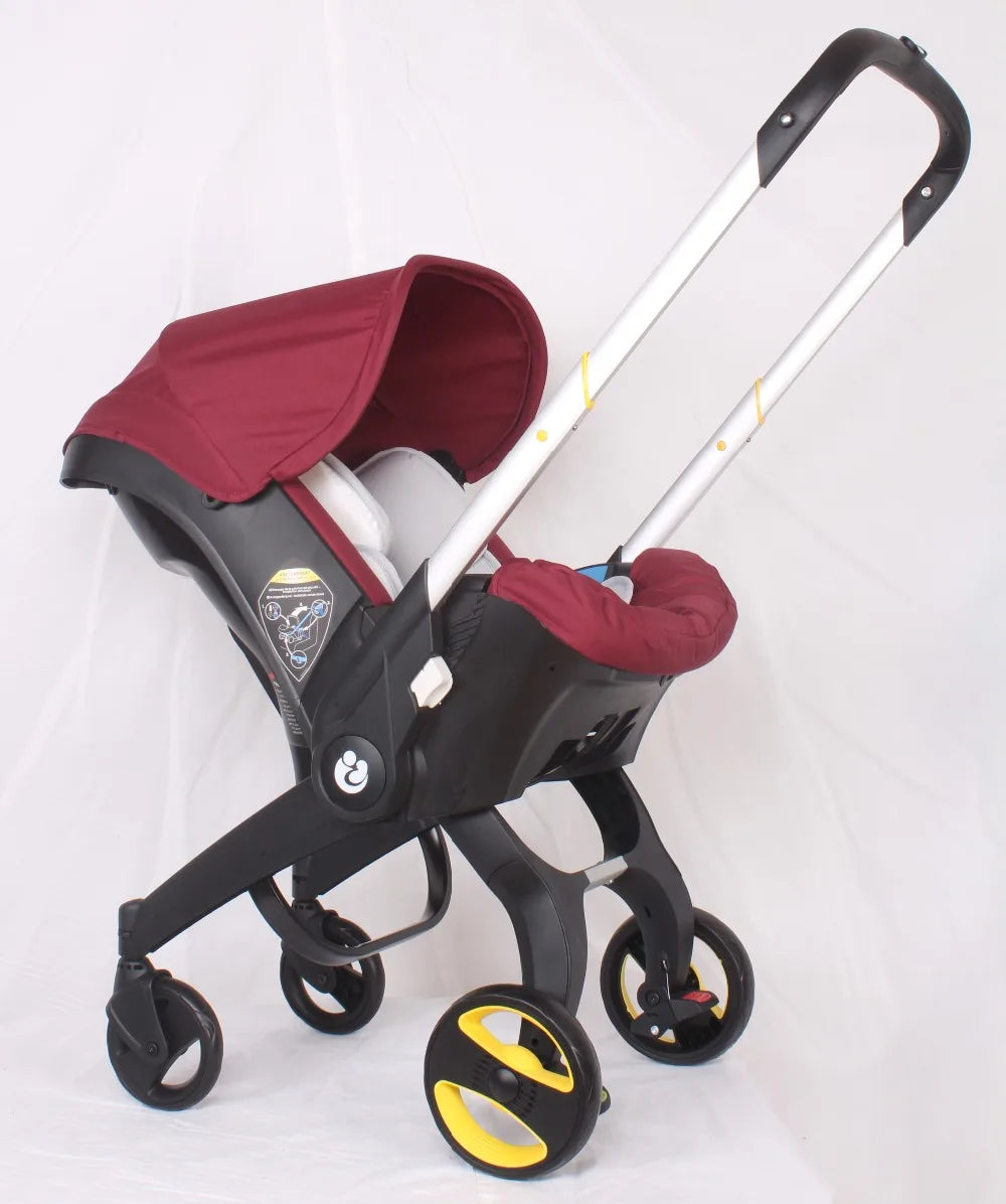 Four-in-One Folding High Landscope Baby Carriage Prams childrensterritory