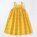 Kids Girls Cartoon Giraffe Design Summer Dress childrensterritory