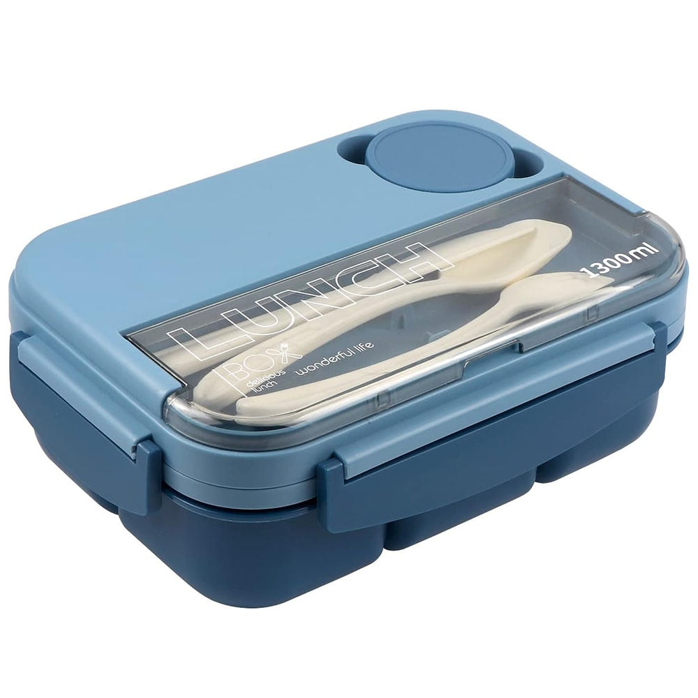 Leakproof 4 Compartments Bento Box for Adults childrensterritory