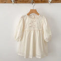 Baby Kids Long Sleeves Lace Design Christmas Party Costumes childrensterritory