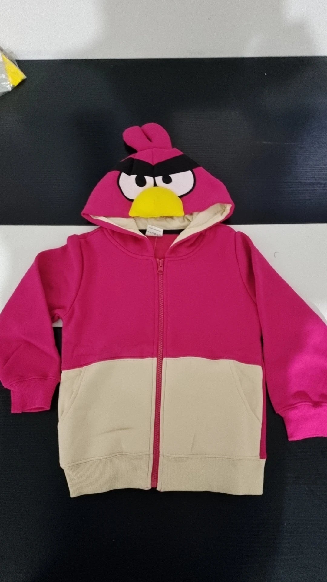 Long-Sleeved Cartoon Print Winter Hoodies For Kids