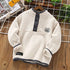 Stylish Long Sleeve Warm Fleece Sweatshirts for Boys childrensterritory
