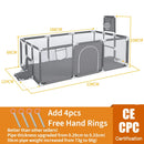 Indoor Ball Pit Baby Playpen with Safety Fence childrensterritory