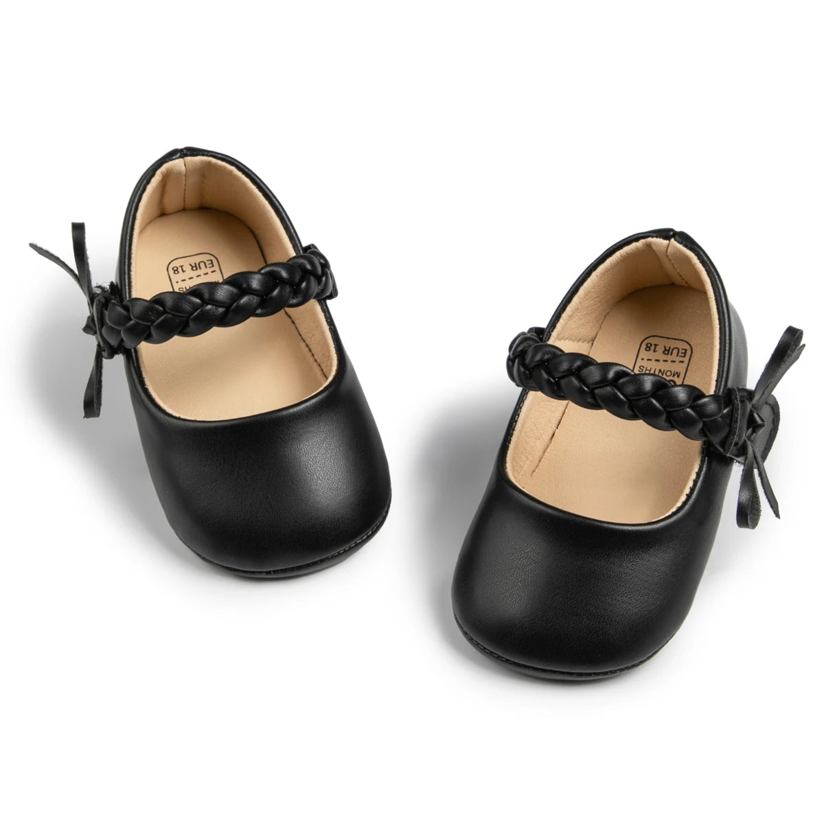 PU Anti-Slip Baby Girls Princess First Walker Shoes childrensterritory