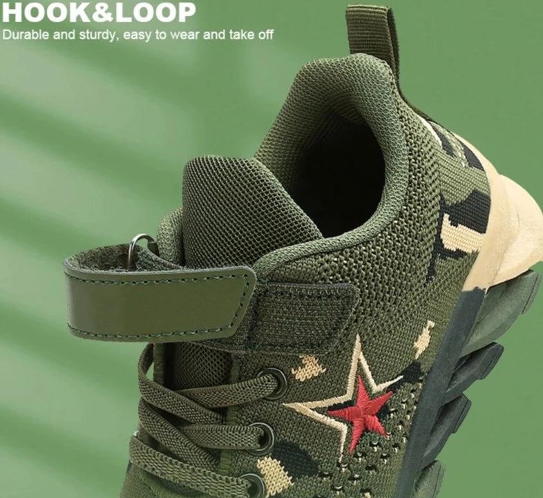 Breathable Mesh Running Sports Shoes for Kid Boys childrensterritory