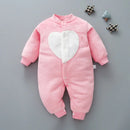 Baby Kids Cartoon Design Winter Bodysuits childrensterritory