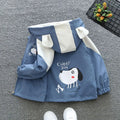 Boys' Cartoon Print Long-Sleeved Winter Jackets childrensterritory
