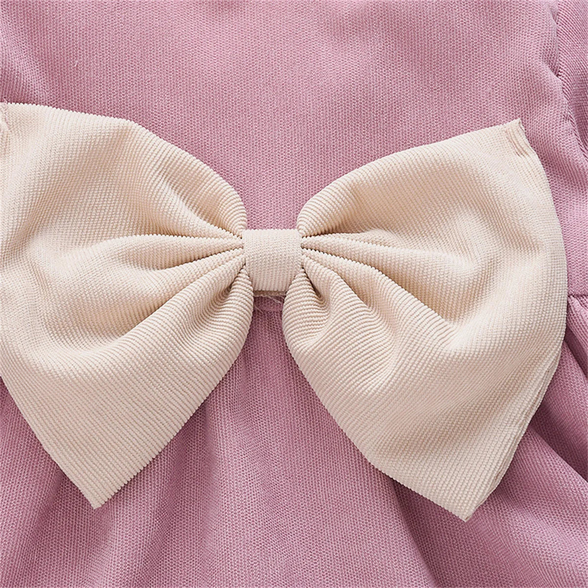 Girls’ Elegant Party Dresses With Bow Design