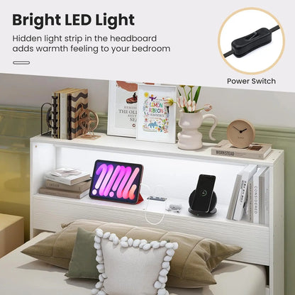 Modern Kids Bed Frame with Stylish &amp; Functional Design childrensterritory
