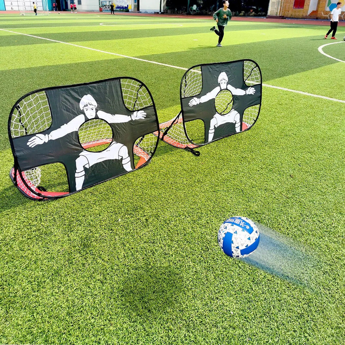 Portable Mini Soccer Goal Target Net Training Toy