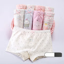 4PCS/LOT Anti-bacterial Cartoon Underpants for Little Girls childrensterritory
