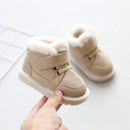 Anti-Slippery Baby Girls Boys Warm Plush Snow Boots childrensterritory